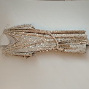 New Years eve gold dress Large